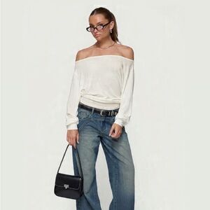 Edikted Off-Shoulder Slouchy Top